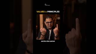 Values vs principles