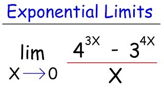 Limits of Exponential Functions | Calculus