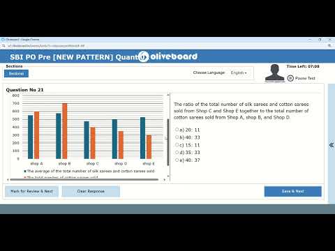 Oliveboard sbi po pre quant sectional mock test 2🥲✍️📚🙇‍♀️