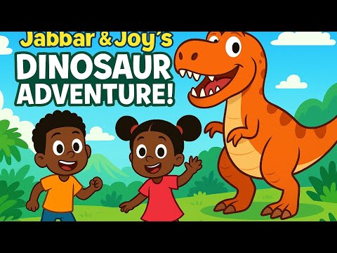 DINOSAUR ADVENTURE WITH JOY & JABBAR #dinosauradventure #educationalcartoons #kidsanimation
