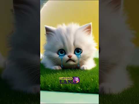 KITTEN FELL FROM A BICYCLE 🥺🥺#cat #catvideos #catstory #cats #catsai #catlover #catshorts #cartoon