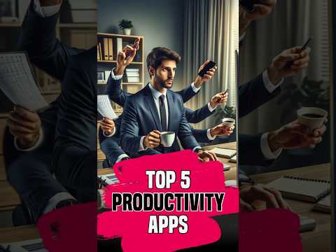 Top 5 Apps for Busy Remote / Work from Home Warriors! #productivityboost #growth