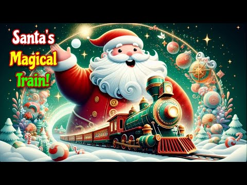 Sleep Meditation for Kids SANTA'S MAGICAL TRAIN RIDE 🎅 🚂 Christmas Bedtime Story for Kids