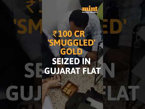 Gujarat: 95kg of ‘smuggled’ #gold worth ₹100 crore seized in a residential flat