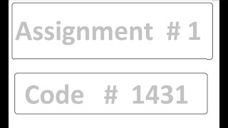 AIOU Solved Assignment No 1 Code 1431 Spring 2021 | Aiou Assignment`1
