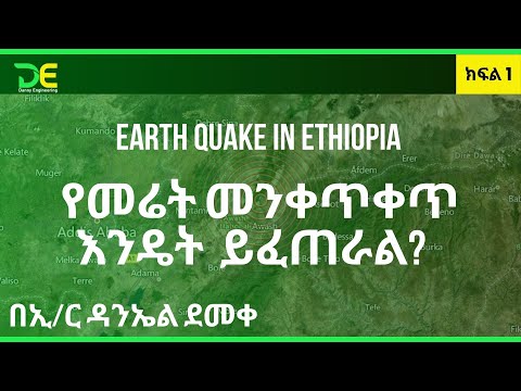 Earth Quake In Ethiopia Addis Ababa  Part 1