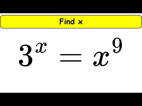 Find x  | Exponential Equation Explained Step-by-Step | Maths Olympiad | Harvard University