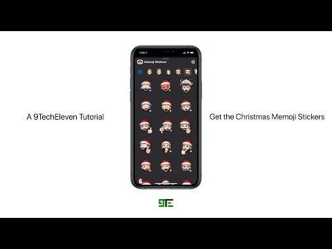 Bring Christmas on you iPhone with the Christmas Memoji & Memoji Sticker