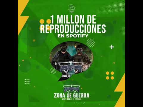 Grupo 360 / Zona De Guerra 1,000,000 de Reproducciones En Spotify..!!!