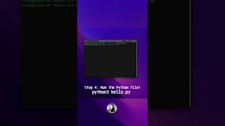 Write & Run Python Code in Linux Terminal! || day 3/30 Linux challenge || #linux #cmd