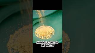 Man finds 2 ounces of gold in Texas #goldmining #goldprospecting #goldminer #gold