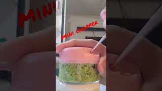 #asmr #minichopper #satisfying #easyprep #greenpepper