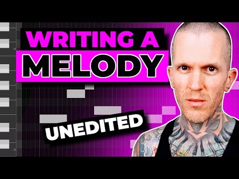 How to Write a Lead Melody - The Unedited Process (Live Composing & Teaching)