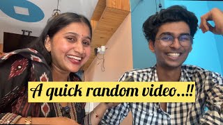 A quick random vlog..!!😂🏃🏻‍♀️😌 #randomvlog #friendship #collegefriend #youtube #video #quikvideo 