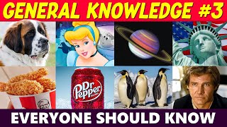 General Knowledge Trivia Quiz #3 🧠 | 100 New Questions Everyone Should Know – Test Yourself!