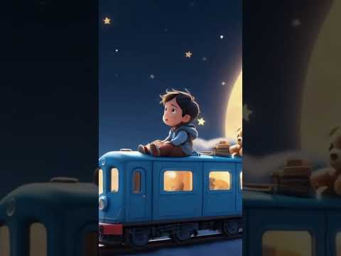 The Sleepy Train 🚂 | Bedtime Lullaby for Kids 🌙✨ | Soothing 3D Animation for Toddlers