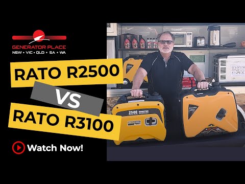 RATO R2500 vs R3100 - Ultimate Generator Showdown | Generator Place