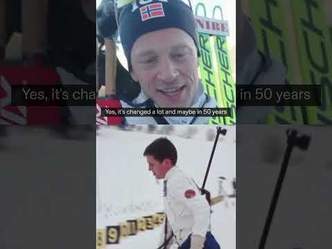 How biathlon has evolved over the years! 😲