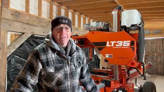 Using my Wood-Mizer LT35 Hydraulic sawmill to help first responders diagnosed with P.T.S.D.