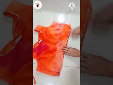 Three Princess Cut Feeding Blouse /थ्री प्रिंसेसकट ब्लाउस Cutting And Stitching Video #blausedesign