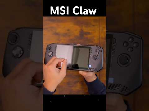 MSI Claw A1M Handheld Gaming PC Unboxing