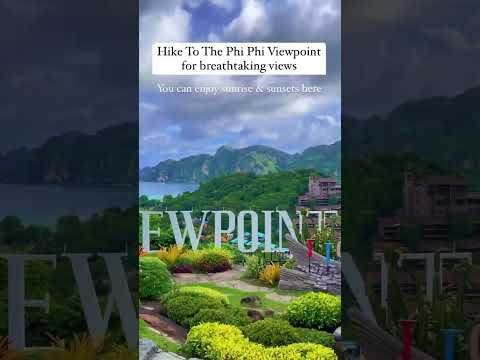 #ThingsToDo in Phi Phi Island #bambooisland #kayaking  #Hike #Viewpoint #vikings Cave #shorts #fypシ