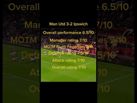 Rating every premier league game from our season part 27 #manutd #ipswich #football