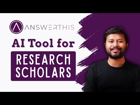 AnswerThis for Researchers: AI Tool That Makes Literature Review Fast & Easy