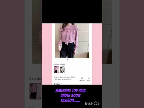 #meesho  Top Haul under 300# link in comment #fashion.....
