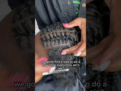 1st Try No Loc Barrel Twist 😩 #locs #2strandtwist #hair #naturalhair #braids #locstyles  #tutorial