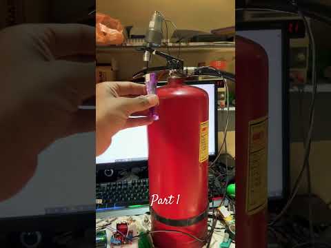 Automatic Fire Extinguisher || Fire Detector extinguisher arduino || Automatic fire detection