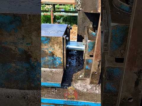 Pipe Tee Perfection – Heavy-Duty Steel Press Machine #MetalPress #SteelWorks #shots #tools