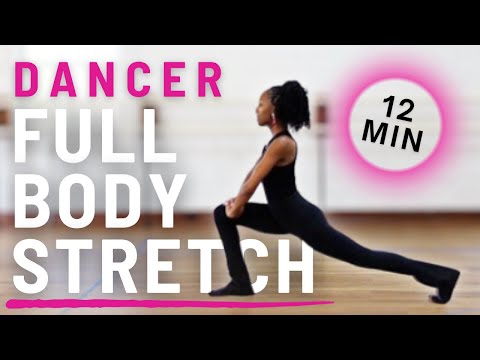 12 Minute Stretch Routine | Full Body Stretch for Dancers