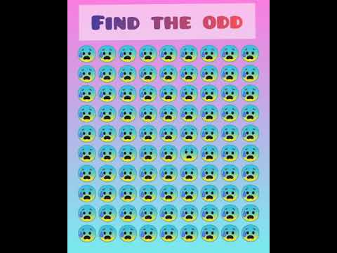 find the odd emoji😰 in 5 seconds🔥#findtheodd#challenge#shorts