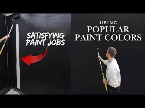 Painting With The Most POPULAR Dark Paint Colors