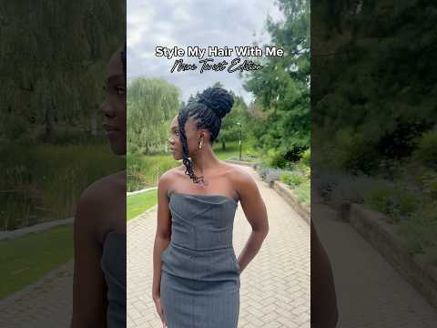 Elegant mini twist hairstyle🎀 #minitwiststyles #minitwists #protectivestyles #naturalhair #haircare