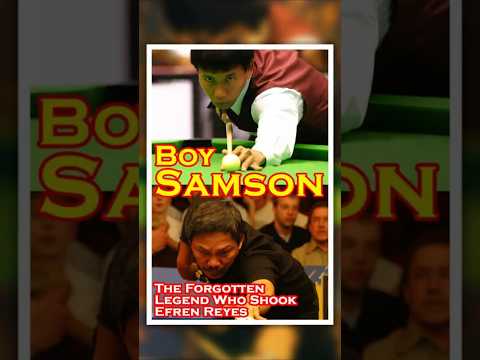 Boy "Samson": The Forgotten Legend Who Shook Efren Reyes #sleepwalkerknows #efrenreyes #boysamson