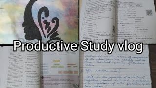 study vlog/productive 📖 study vlog/ 9th grade  student study vlog 😍