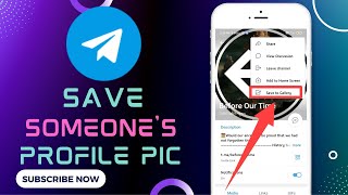 How to Save Someone's Telegram Profile Picture Into Your Gallery | Download Telegram Profile Picture