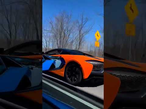 Lamborghini Aventador SVJ vs Mclaren Artura 🔥 #lamborghini#aventadorsvj#mclaren#mclarenartura#shorts