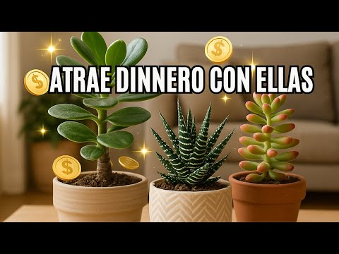 🌿✨ 15 Suculentas Que Atraen Suerte, Prosperidad y Buenas Energías para tu Hogar ✨🌿