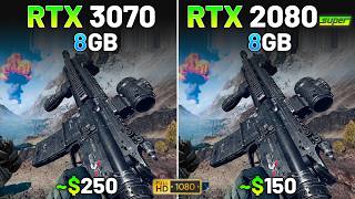 RTX 3070 vs RTX 2080 SUPER in 2026 | Test in 15 Games | 1080p
