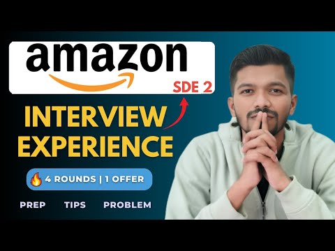 Amazon Interview Experience  SDE 2 2025 | Preparation, Rounds, Questions & Tips