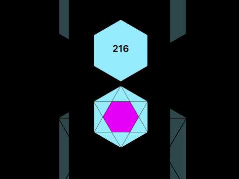 Nice Geometry Puzzle on Regular Hexagon #maths #problemsolving #ukmt
