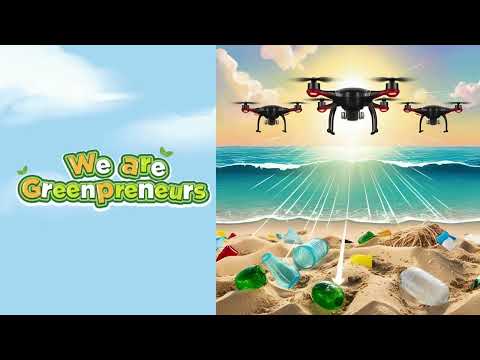 [OMAN] Zainab - Beach cleanup with drone