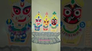 Jagannath rangoli for Kartik mash #rangoli #jagnnatha #kartikmass #art #bhakti