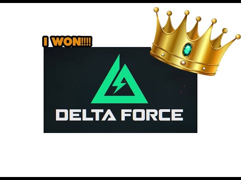 I Won In Delta Force!