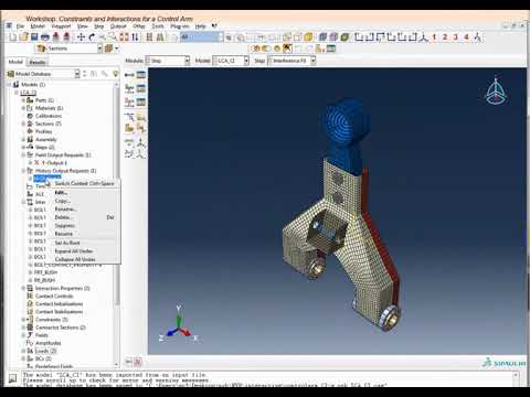 NVH Constraints and Interactions for a Control Arm