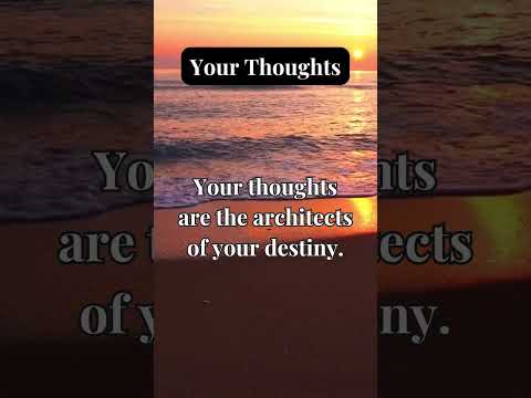 Your Thoughts Create Your Life! 💖 #inspiration #love #lawofattraction #manifestation #thinkpositive