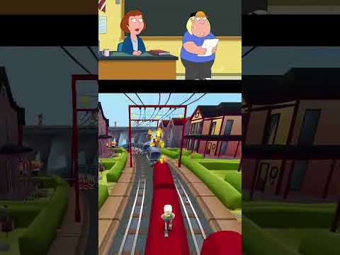 Family Guy - Chris Gets in Trouble #shorts #familyguy #subwaysurfers #movie